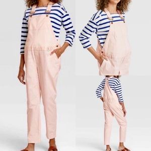 The Nines by Hatch Pink Maternity Overalls size 6